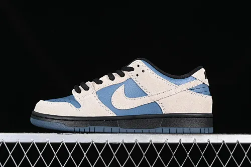 All categories Nk SB Dunk series Nk SB Dunk Low low-top sneakers Nk Dunk Low SB Pro Blue and white dunk series low-top casual sports skateboard shoes BQ6817-200